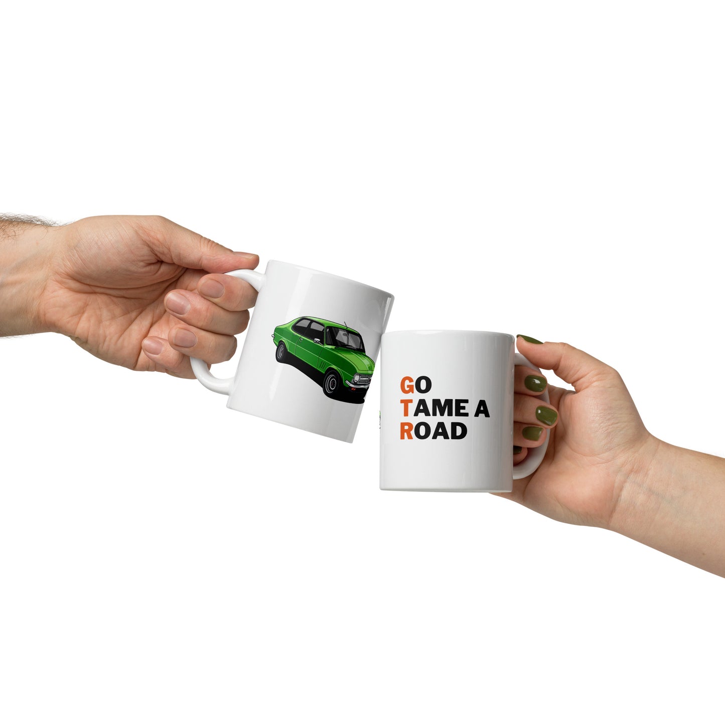 Go Tame a Road GTR White Mug